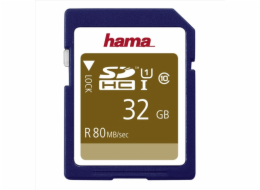HAMA 124135 SDHC 32 GB Class 10, UHS-I