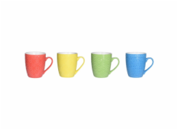 Hrnek sada 4 ks porcelánový 380 ml KO-Q96000040