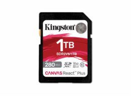 Kingston Technology Canvas React Plus 1 TB SDXC UHS-II Třída 10
