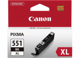 Canon CLI-551BK XL - Hojtydende - sort