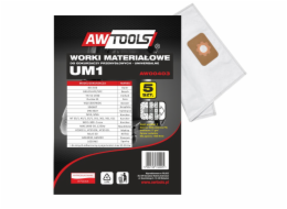 AWTools sáček do vysavače z mikrovlákna UM1 GAS35/VC3011L/VC3510L/VC3511L 5 ks. (AW00403)