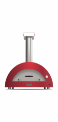 Alfa Forni Moderno 5 Pizze  Wood red
