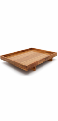 Bredemeijer Serving Tray Wazuka Acacia 400x300x62mm       174007
