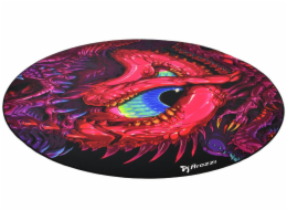 AROZZI Zona Floorpad Crawling Chaos/ ochranná podložka na podlahu/ kulatá 121 cm průměr/ dračí design
