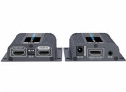 PremiumCord HDMI extender na 50m přes jeden kabel Cat6/6a/7, EDID nastavení