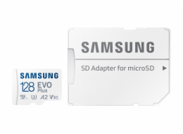 Samsung micro SDXC karta 128GB EVO Plus + SD adaptér