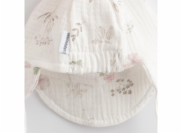 Dětská letní mušelínová čepička s kšiltem New Baby Zoe Vel.68/74