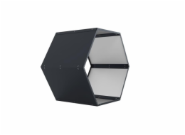Přístřešek na dřevo G21 HEX 53 - 92 x 60 cm, antracitový Přístřešek na dřevo G21 HEX 53 - 92 x 60 cm, antracitový