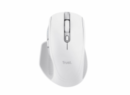 Trust Ozaa+/Kancelářská/Optická/Pro praváky/3 200 DPI/USB+BT/Bílá
