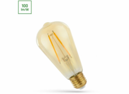 ŽÁROVKA LED E27 ST58 4,9W 2400K 490LM AMB