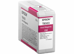 EPSON ink bar Singlepack Vivid Magenta T85030N UltraChrome HD ink 80ml