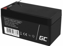 Bezúdržbová baterie AGM VRLA Green Cell AGM41 12V 1,3Ah (pro alarm, pokladnu, hračku)