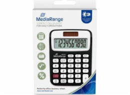 Kalkulačka MediaRange MediaRange Taschenrechner 10 stupňů LC-displej Solar/Bat. sw/in