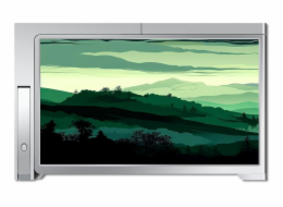 MISURA přenosné LCD monitory 14" 3M1400S1 pro notebooky o rozměru 14" až 18", jednokabelové řešení