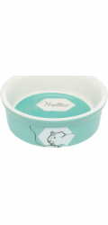Miska Trixie, na domácí kávu, keramická, 240 ml/? 11 cm, s potiskem