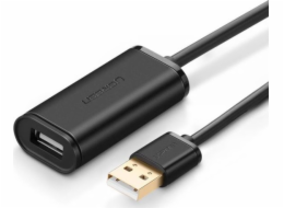 Ugreen USB-A - USB-A USB kabel 5 m černý (UGR402BLK)