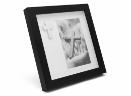 Zilverstad PhotoFrame with Cross 10x15 Portrait Metal 7550001