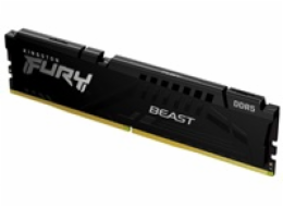 KINGSTON DIMM DDR5 16GB 6000MT/s CL30 ECC FURY Beast EXPO Černá