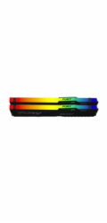 KINGSTON DIMM DDR5 64GB (Kit of 2) 6000MT/s CL30 Non-ECC FURY Beast RGB EXPO, Černá