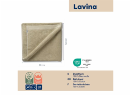 Osuška LAVINIA 100% bavlna béžová 70,0x140,0cm KL-23935