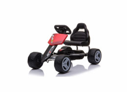 Dětská šlapací motokára Go-kart Baby Mix Speedy červená