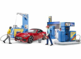 bworld Tankstelle mit Waschplatz, Spielfigur