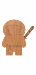 OTOTO Ninja Board Cutting Board & Knife