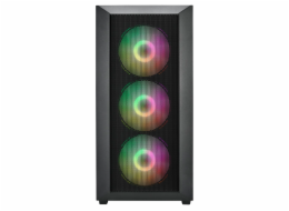 FSP CMT218/Midi Tower/Transpar./Černá