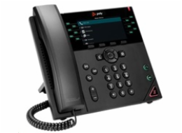 Poly VVX 450 12linkový IP telefon s podporou technologie PoE