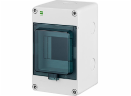 Elektro-Plast HERMETICA RN rozváděč 1x4 N koncovka kouřová IP65 2202-01