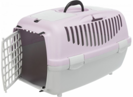Trixie Capri 2, nosič, světle šedá/světle lila, XS–S: 37 × 34 × 55 cm, max 8 kg