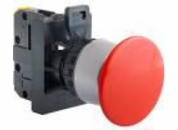 Hřibový knoflík Spamel Red 1R 22mm (ST22-DC-01)