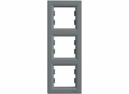 Rám Schneider Electric 3násobný vertikální ocelový (EPH5810362)