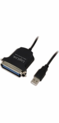 LogiLink USB-A USB kabel – 1,5 m černý (AU0003C)