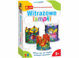 Ranní vitrážové lampy