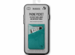 IF Bookaroo Phone Pocket Tyrkysová peněženka na telefon