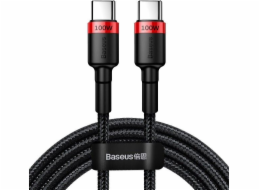 Baseus USB-C - USB-C USB kabel 2 m Černočervený (BSU1520REDBLK)