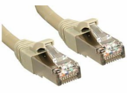 Lindy RJ-45/RJ-45 kat.6 S/FTP Šedá 3m (45584)