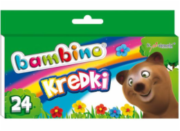 Bambino Pastelky BAMBINO, 24 barev, licence BAMBINO