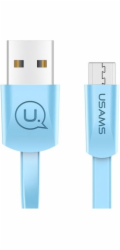 Usams USB-A - microUSB kabel 1,2 m Modrý (SJ201MIC04)