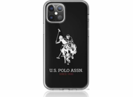 US Polo Assn US Polo USHCP12STPUHRBK iPhone 12 mini 5.4 černo/černé lesklé velké logo