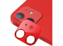 Usams USAMS sklo objektivu fotoaparátu iPhone 12 kovový červený/červený BH703JTT03 (US-BH703)