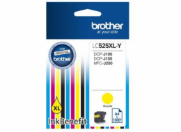 Originální inkoust Brother LC525XLY (žlutý)