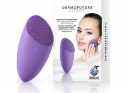 Dermofuture Technology Sonický čisticí kartáček na obličej fialový (634397)