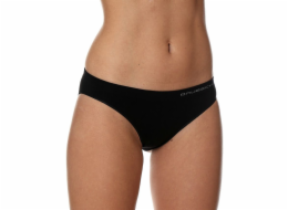 Dámské bikinové kalhotky Brubeck Comfort Cotton, černé, velikost M (BI10020A)