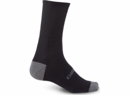 Ponožky Giro GIRO HRC + MERINO VLNA černé uhlí vel. L (43-45) (NOVINKA)