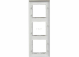 Legrand Niloe Step - trojitý rám 3x - barva oceli 863493