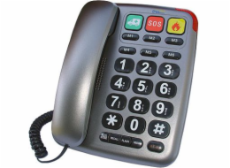Pevný telefon Dartel LJ-300 šedý