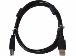 USB Art USB-A - micro-B kabel 1,8 m černý (KABUSB2 AB 2M AL-OEM-100A)