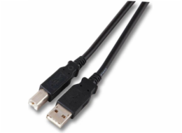 USB EFB kabel USB-A – USB-B 3 m černý (K5255SW.3)